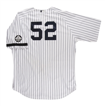 2010 CC Sabathia Game Used New York Yankees Home Jersey Used on 9/26/10 With Steinbrenner & Sheppard Patches (MLB Authenticated & Steiner)
